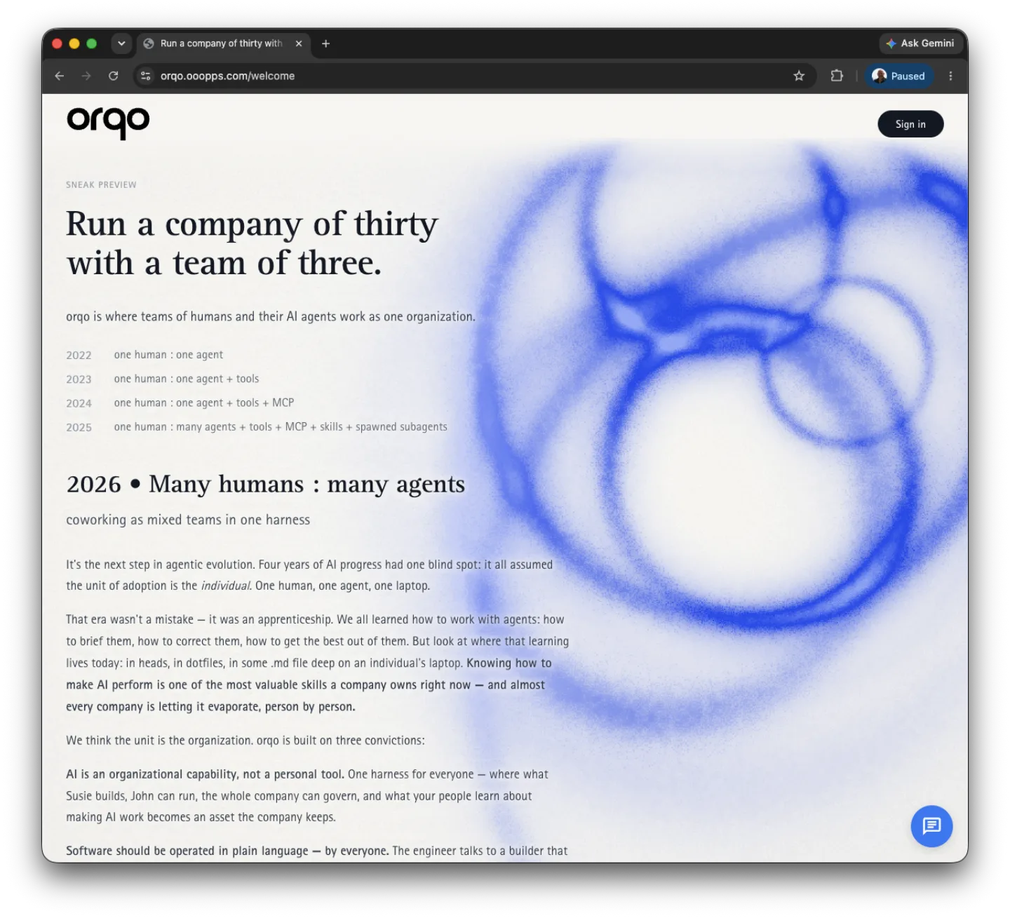 The orqo platform — orqo.ooopps.com